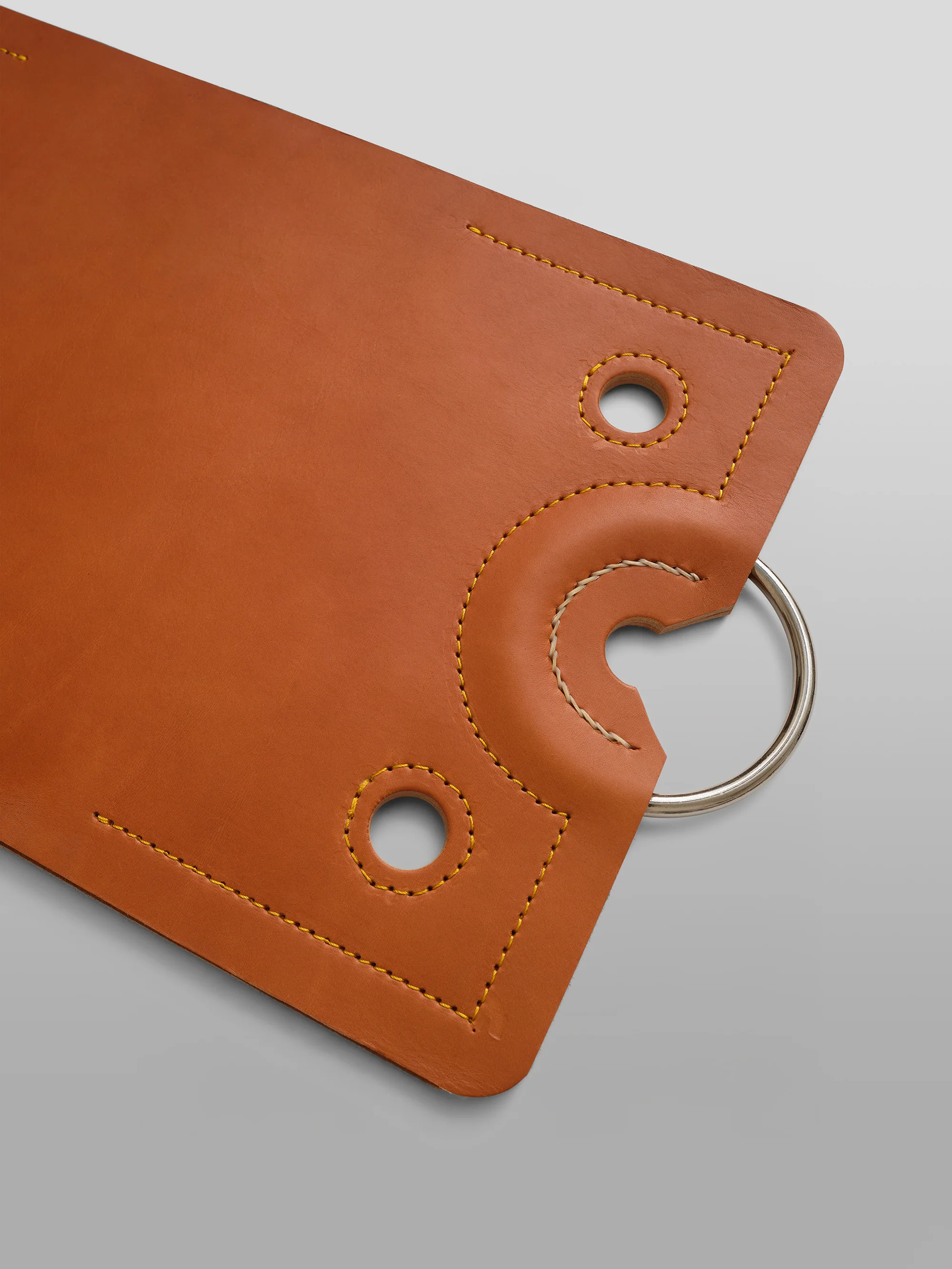 The Leather Placemat - London Tan Bridle Leather - Image 4