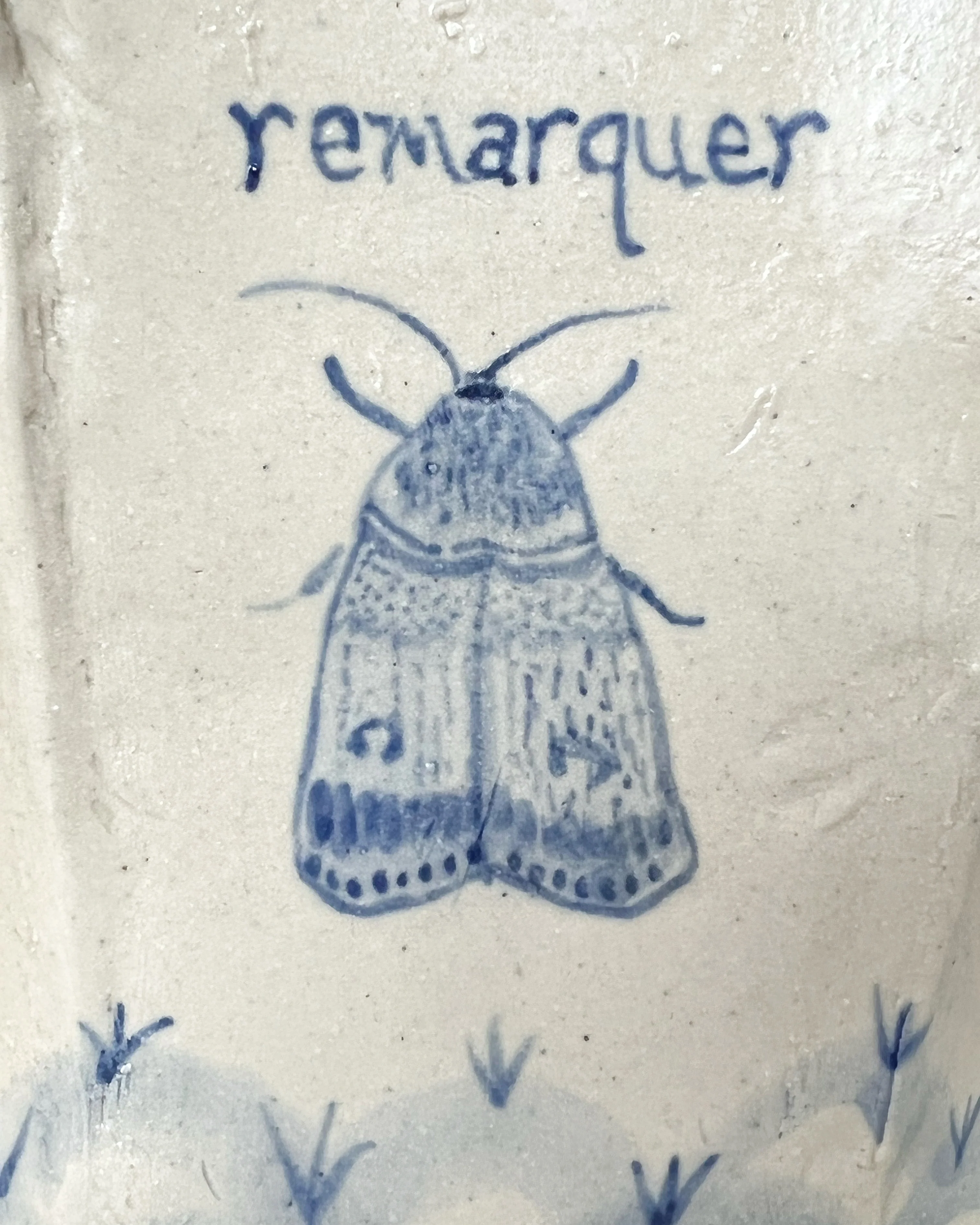 The Moths and Hungry Bees Converge Unnoticed Bowl - Image 3