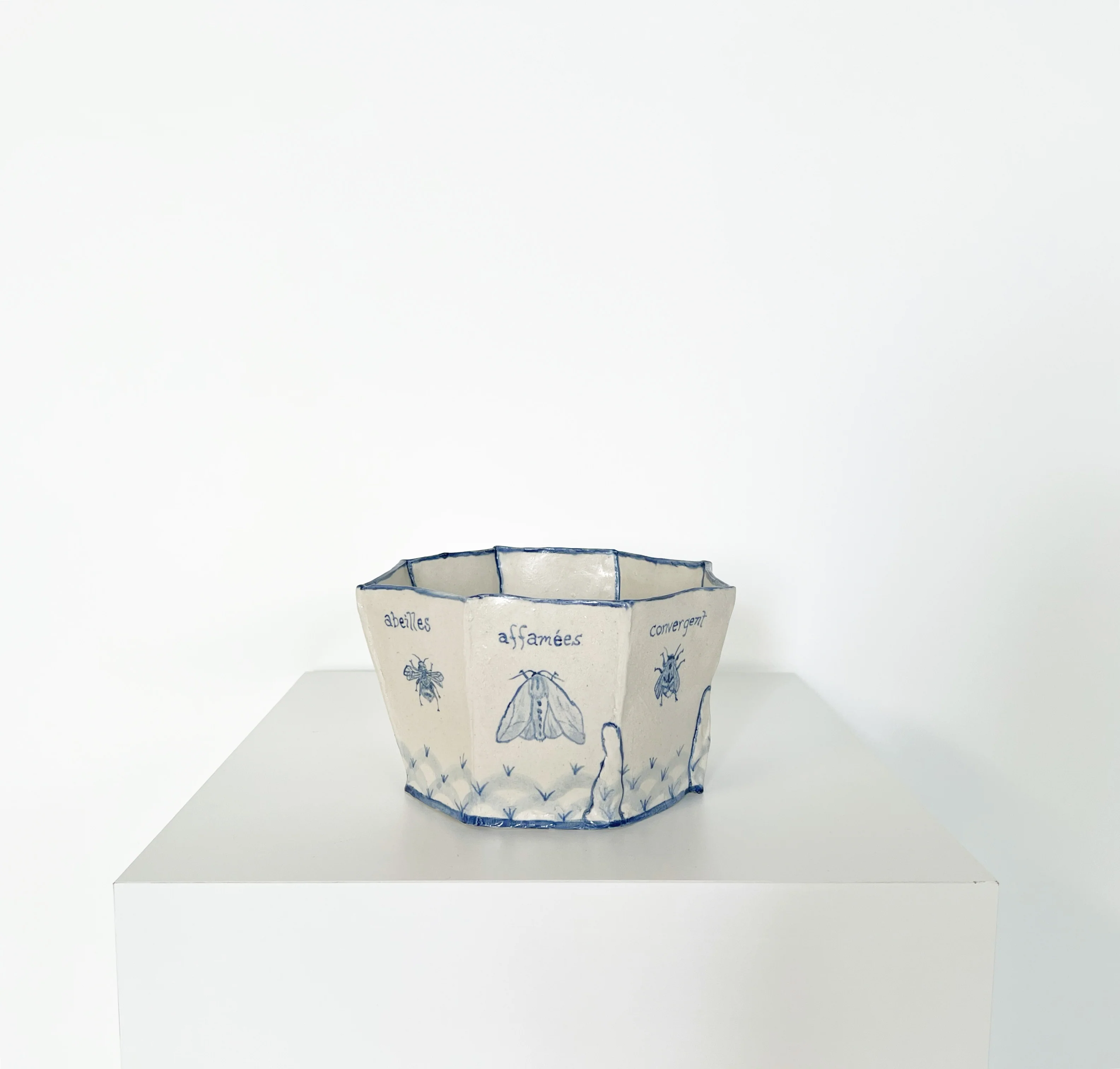 The Moths and Hungry Bees Converge Unnoticed Bowl - Image 5