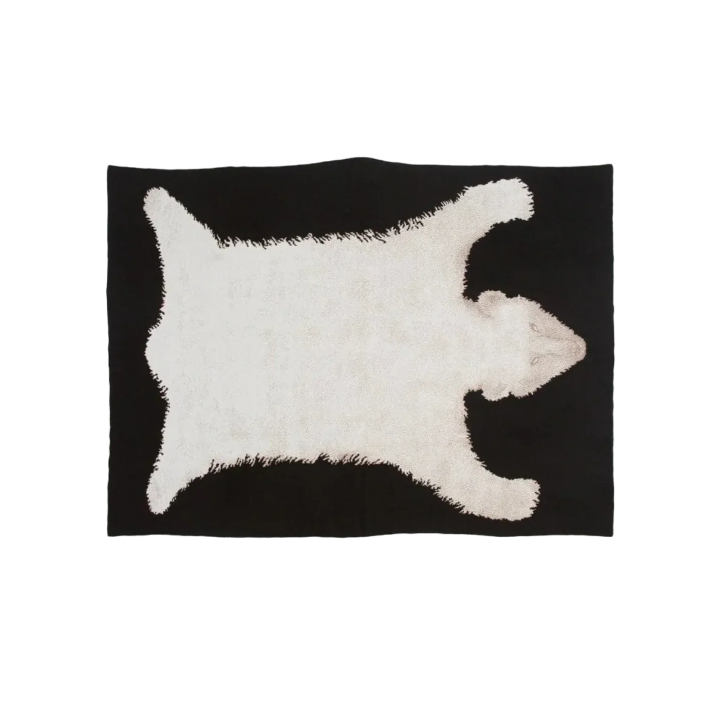 The Polar Bear Rug Cashmere Blanket - Image 3