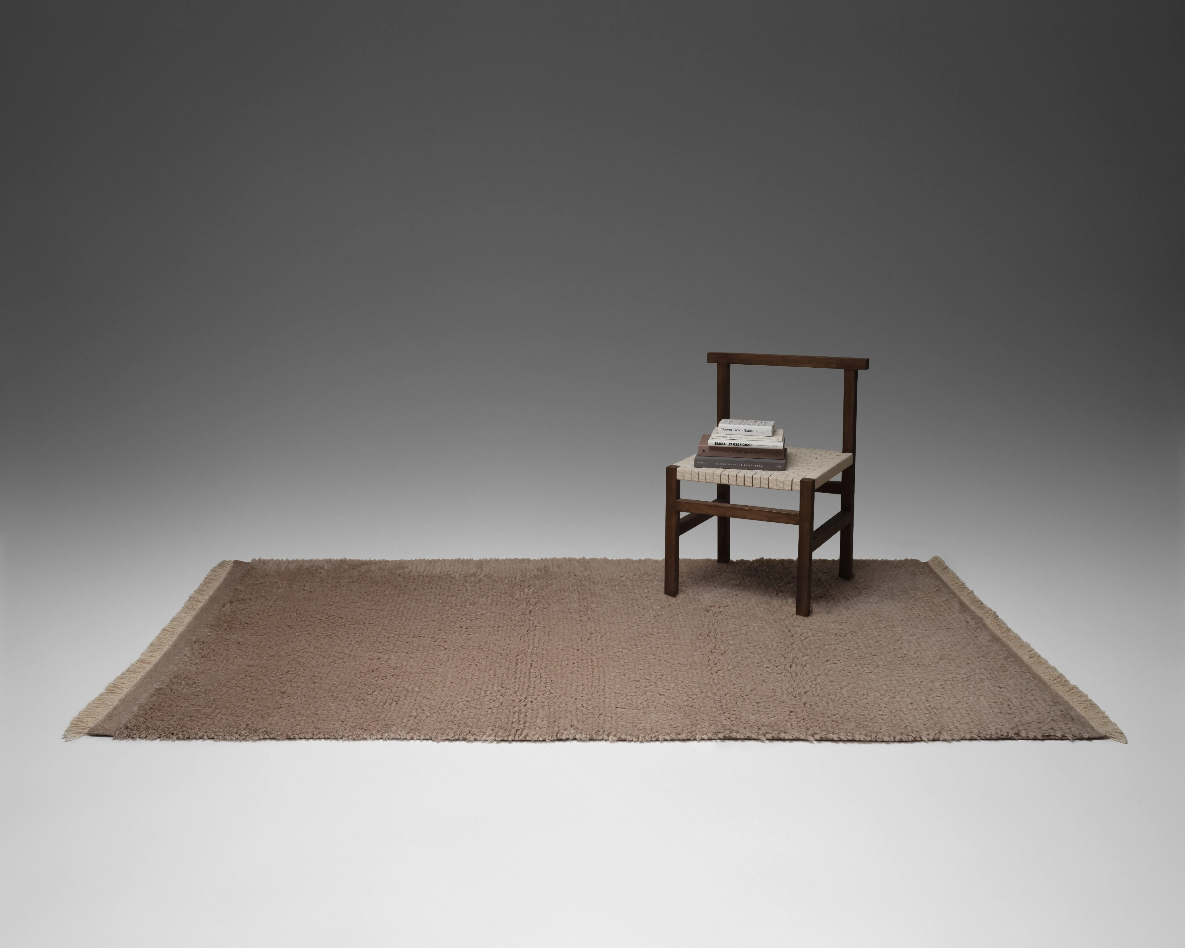 The Woolly Shag Rug - Short Pile, Taupe - Image 5