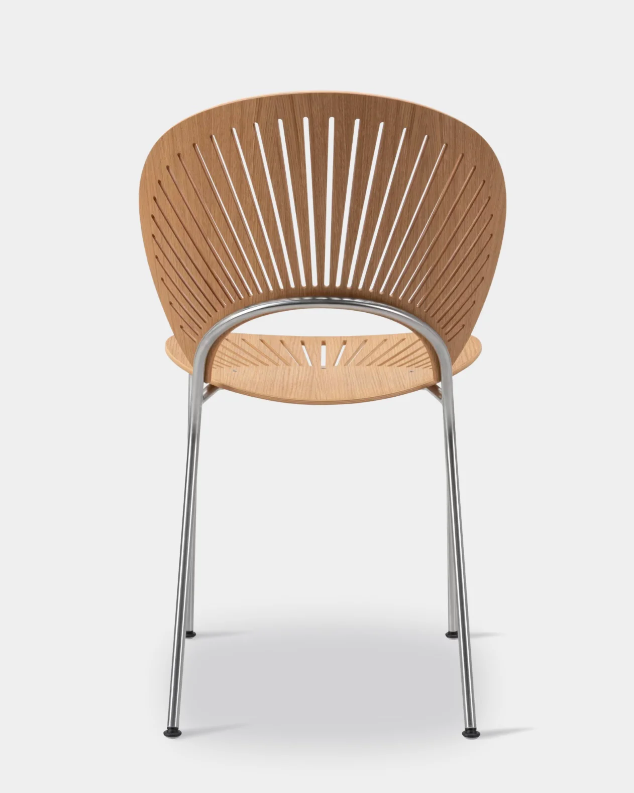 The Trinidad Chair | Oiled Oak and Chome - Image 5