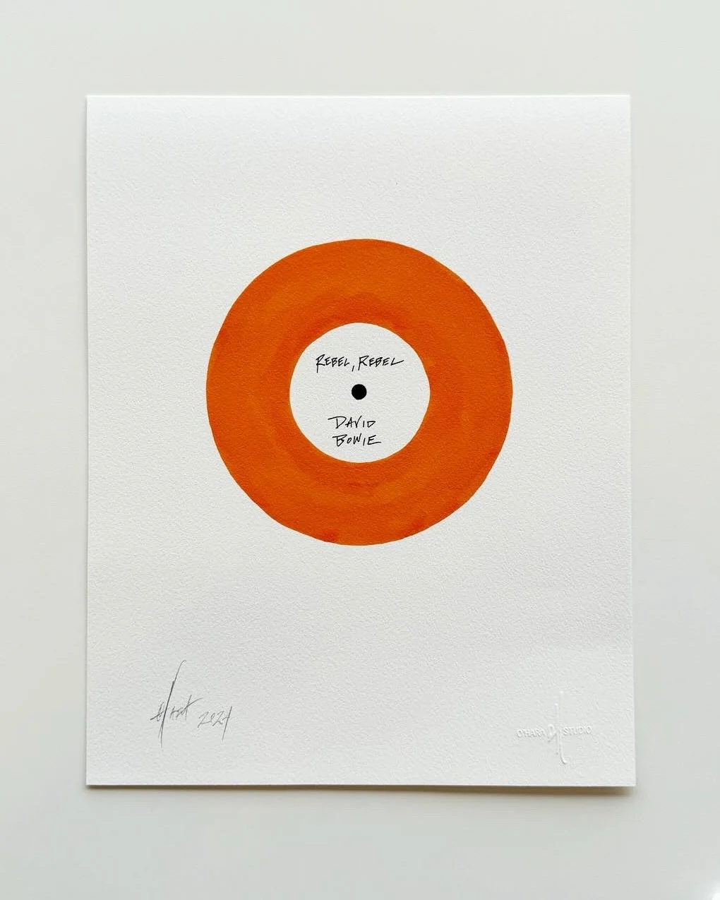 The Vinyl on Paper, Commission Your Song - Image 12