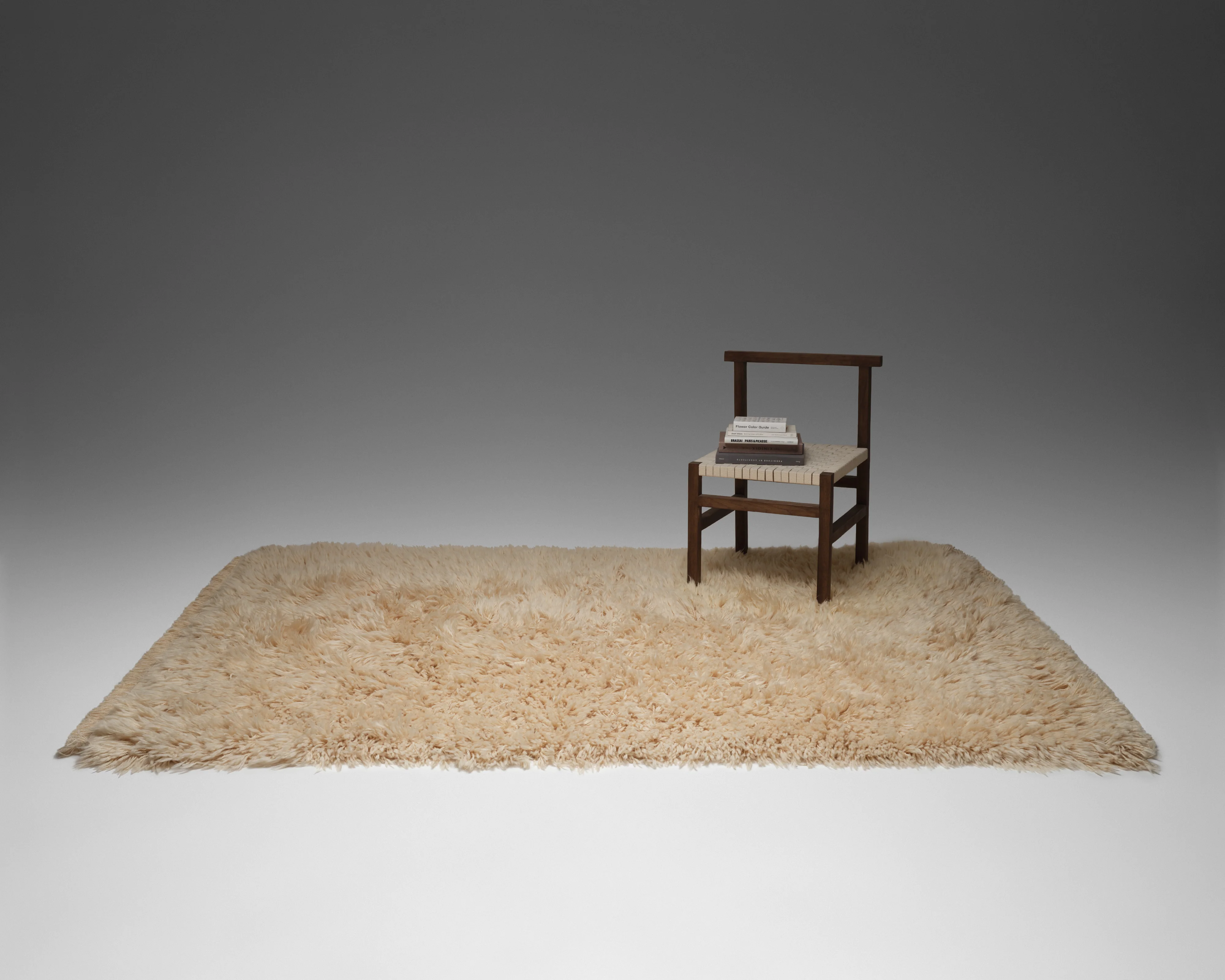 The Woolly Shag Rug - Natural - Image 5