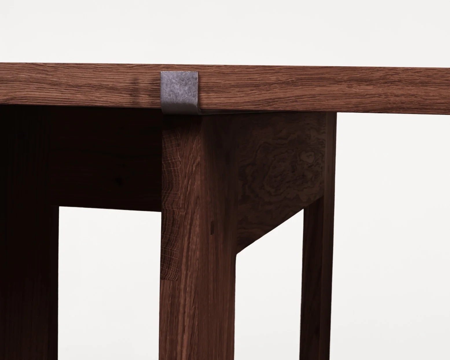 Trestle Table | Dark Oak | Planks - Image 4