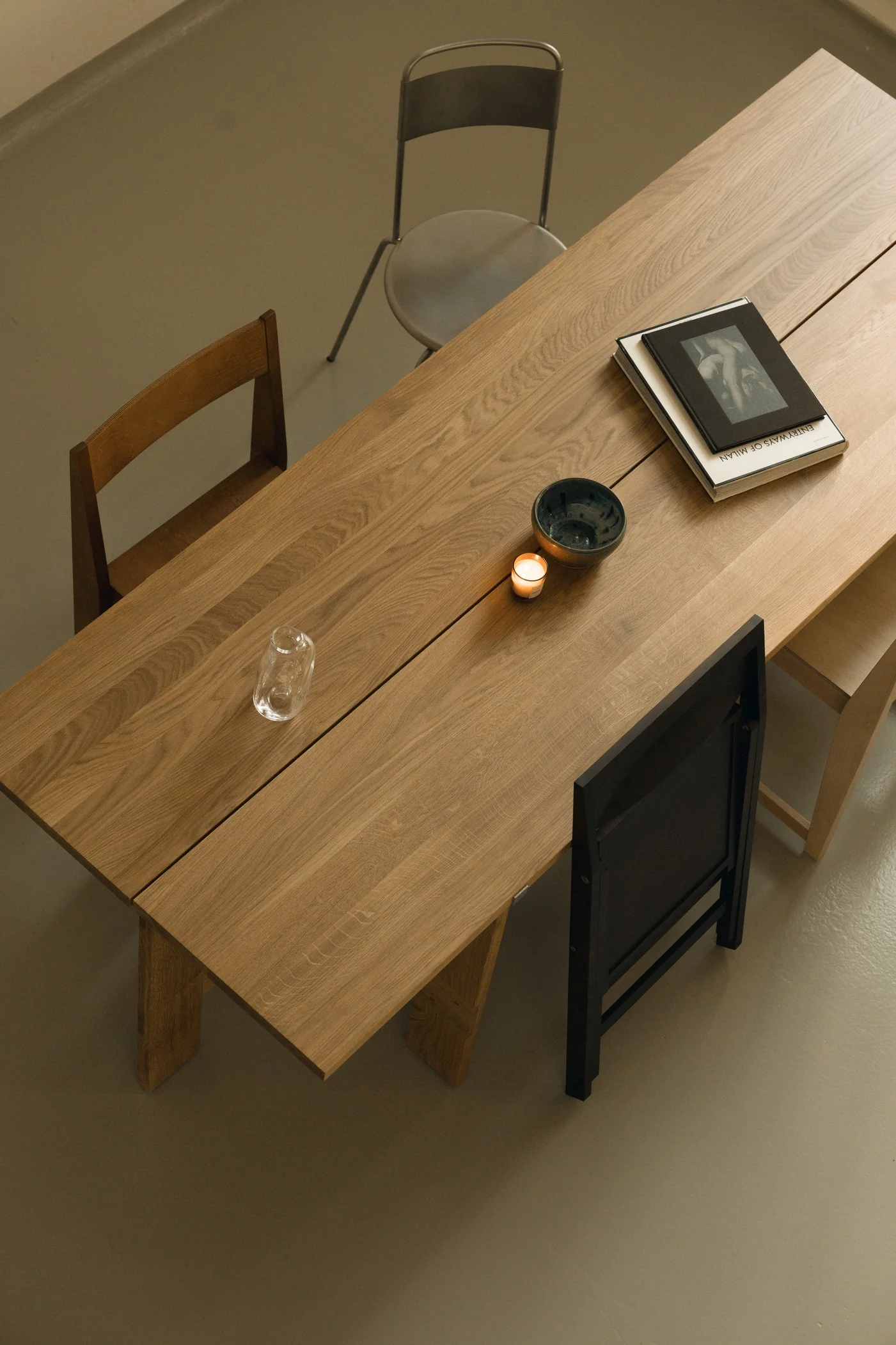 Trestle Table | Natural Oak | Planks - Image 3