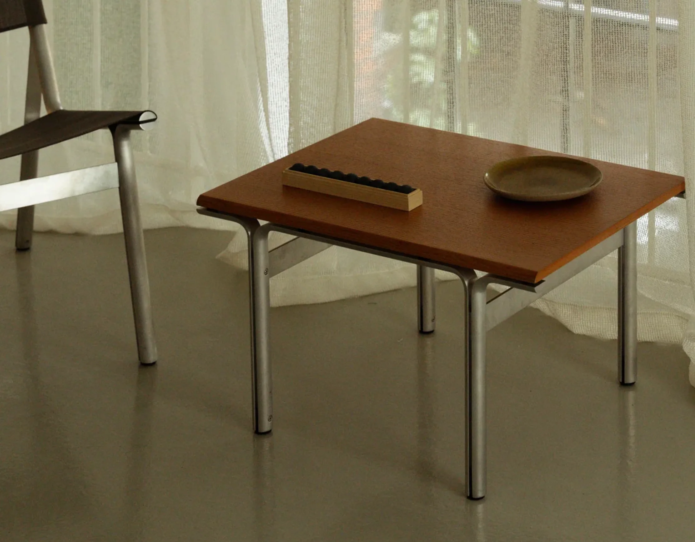 Union Side Table | Warm Brown Ash - Image 3