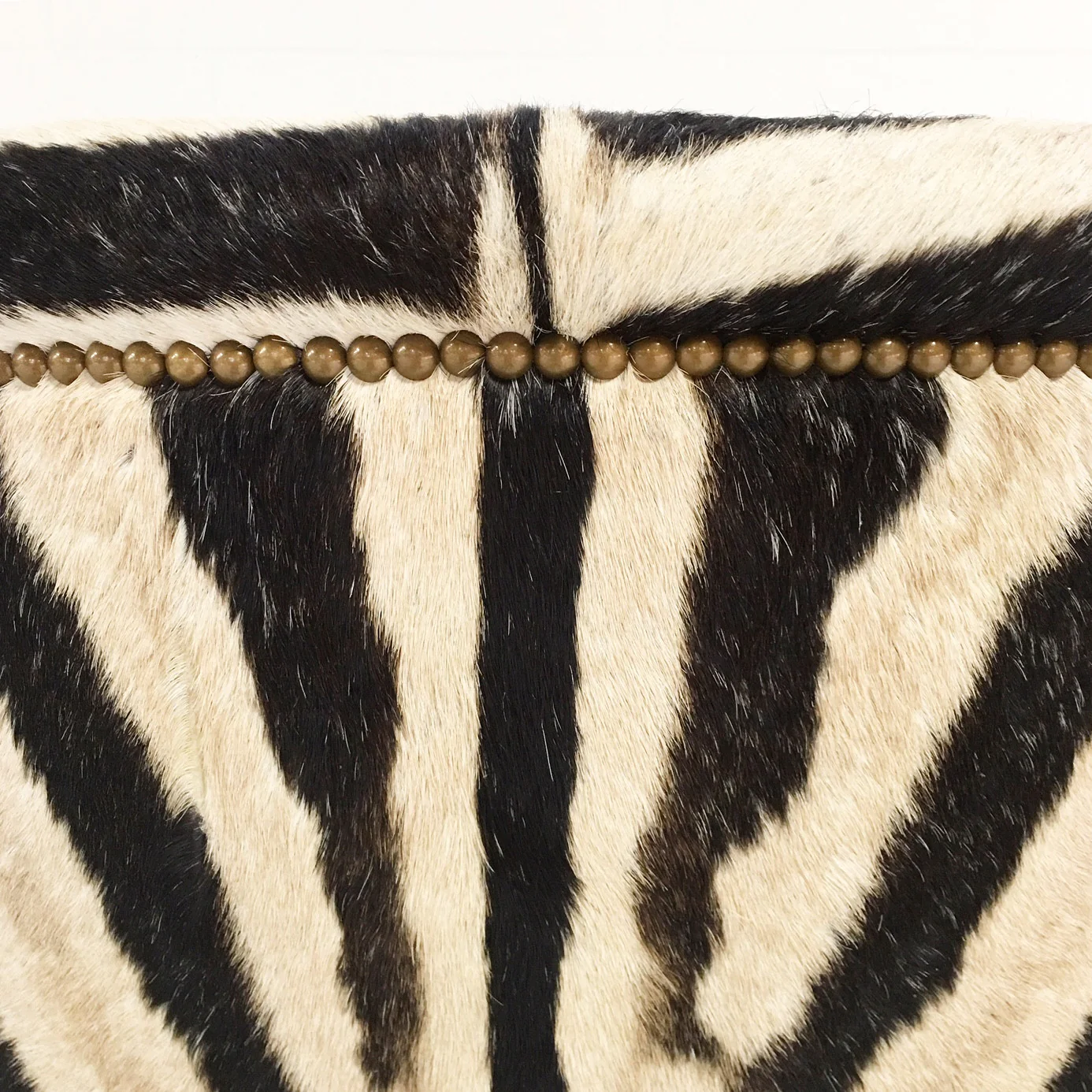 1930s Barrel Chair in Zebra Hide - Image 5