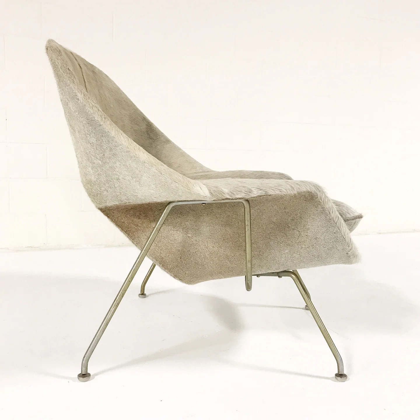 Bespoke Womb Chair in Brazilian Cowhide - Image 3