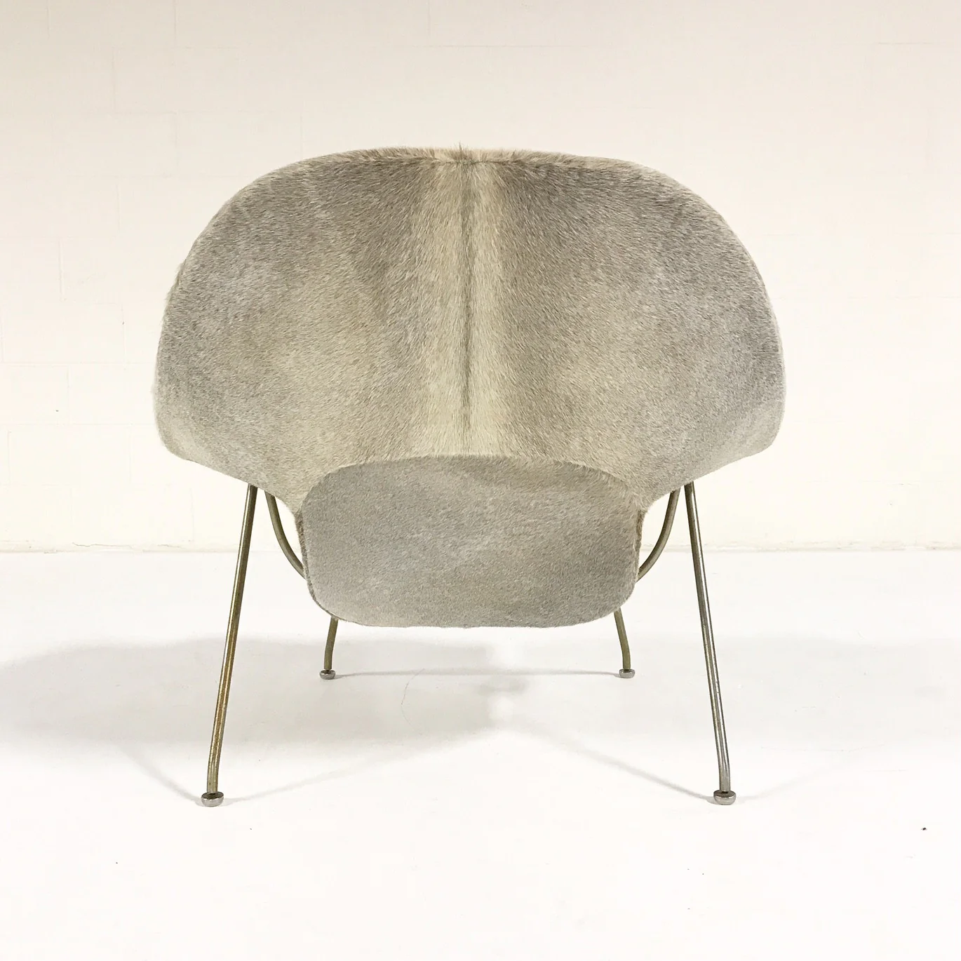 Bespoke Womb Chair in Brazilian Cowhide - Image 4