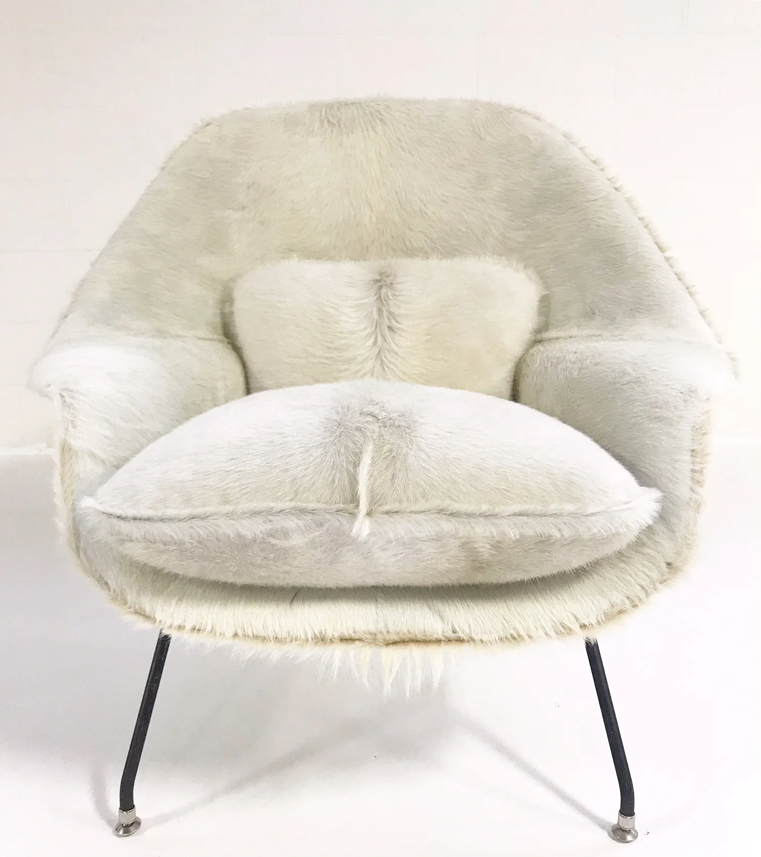 Bespoke Womb Chair in Brazilian Cowhide - Image 4