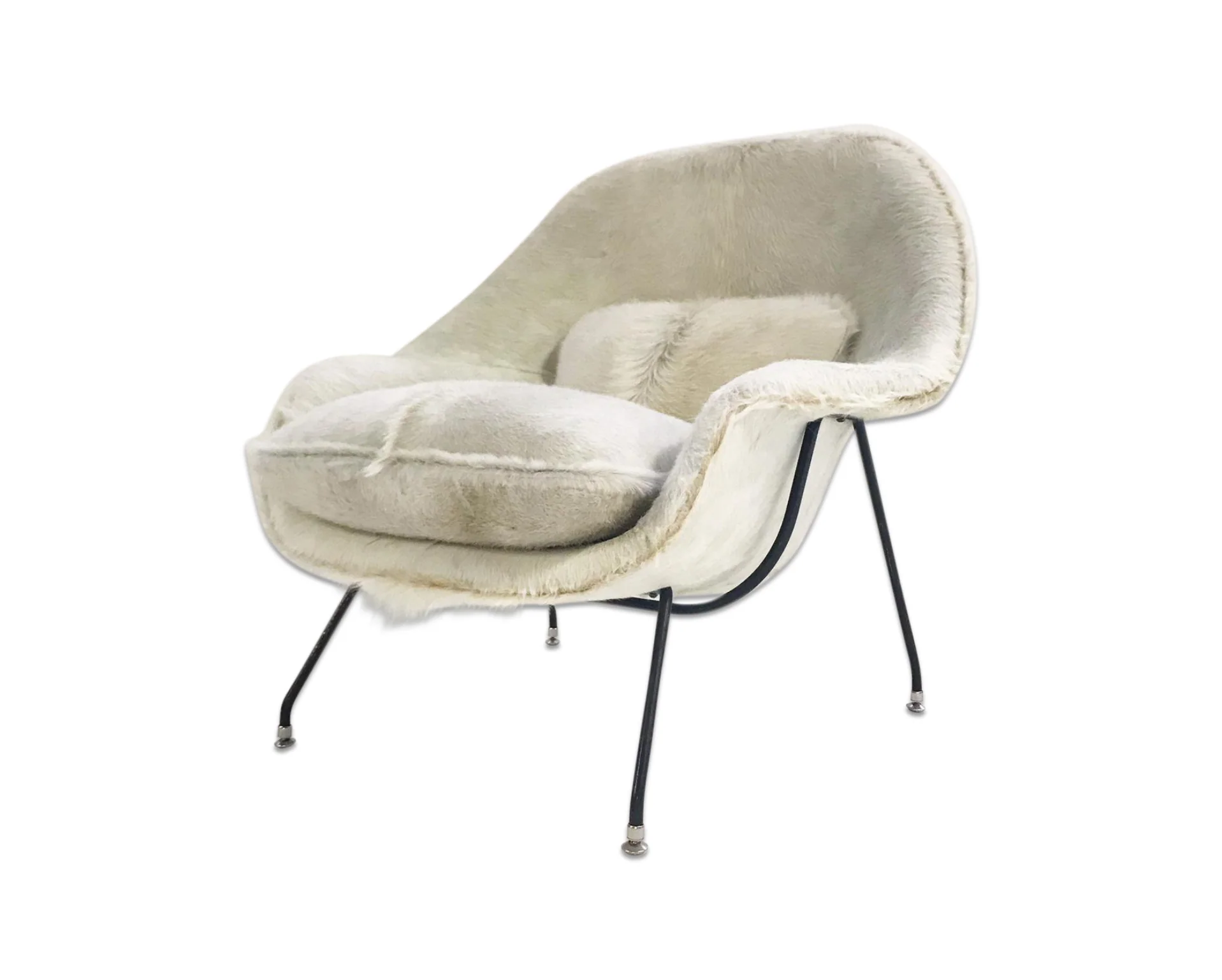 Bespoke Womb Chair in Brazilian Cowhide - Image 8