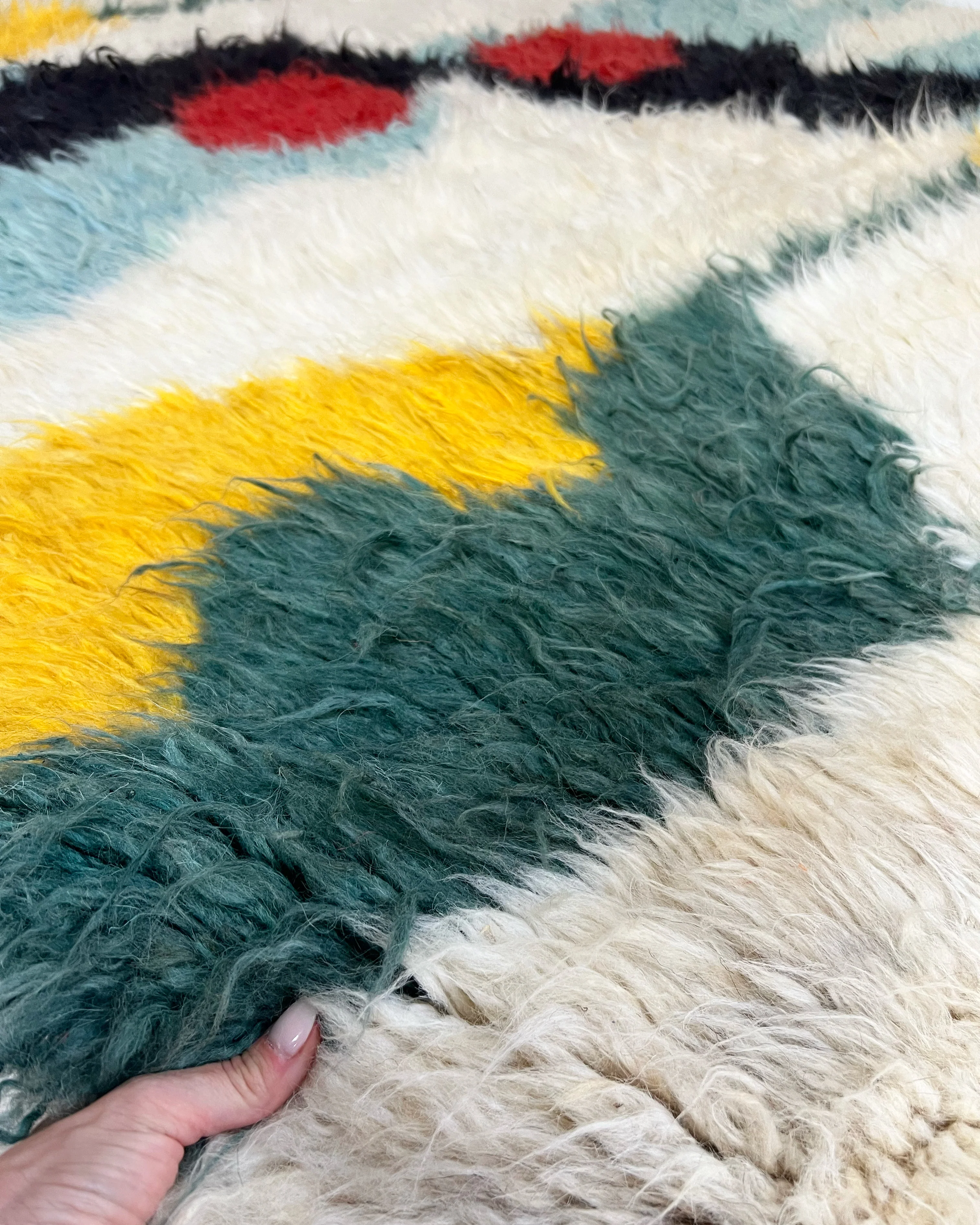 Vintage Gabbeh Rug No. 1 - Image 4