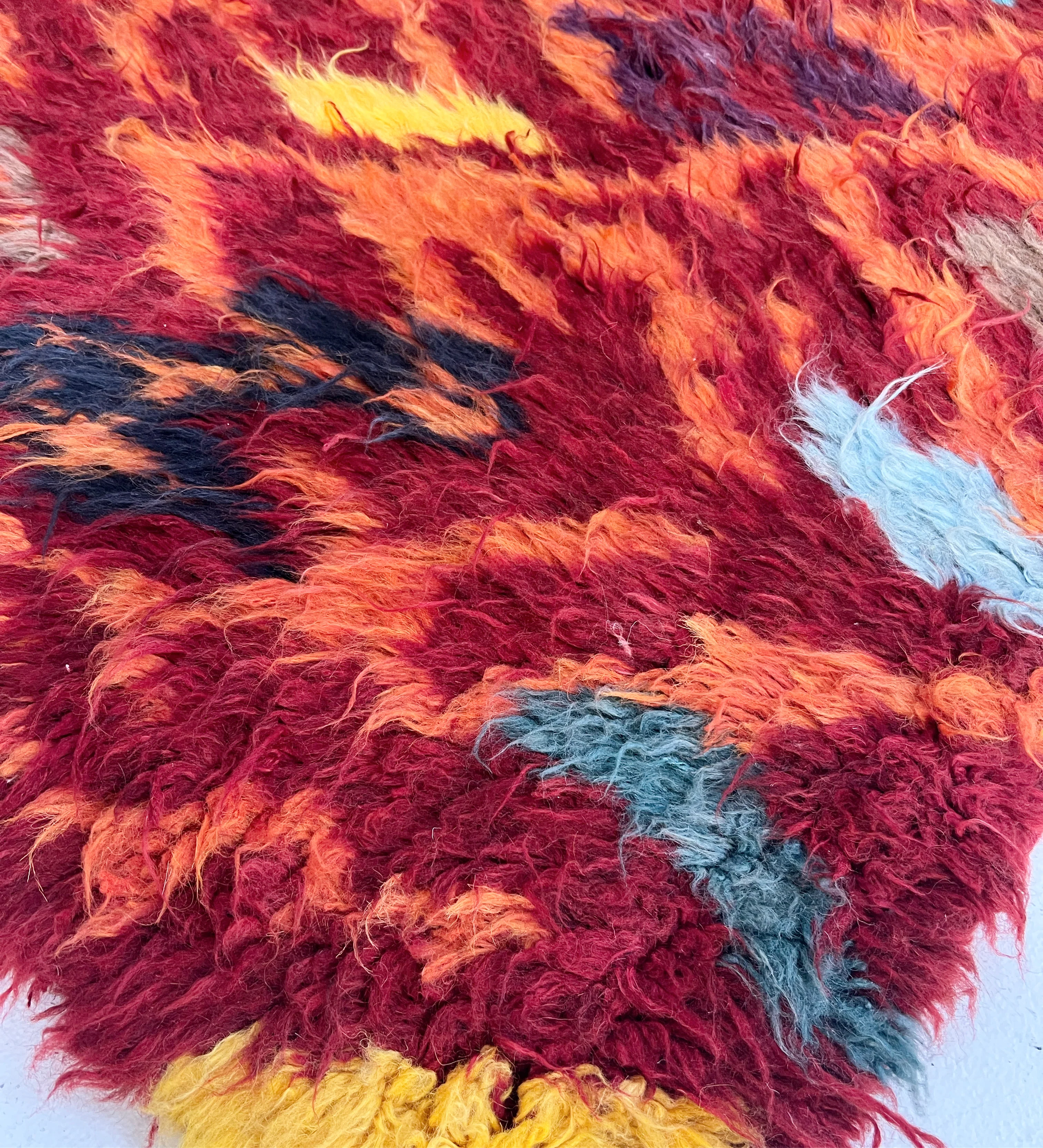 Vintage Gabbeh Rug No. 8 - Image 5