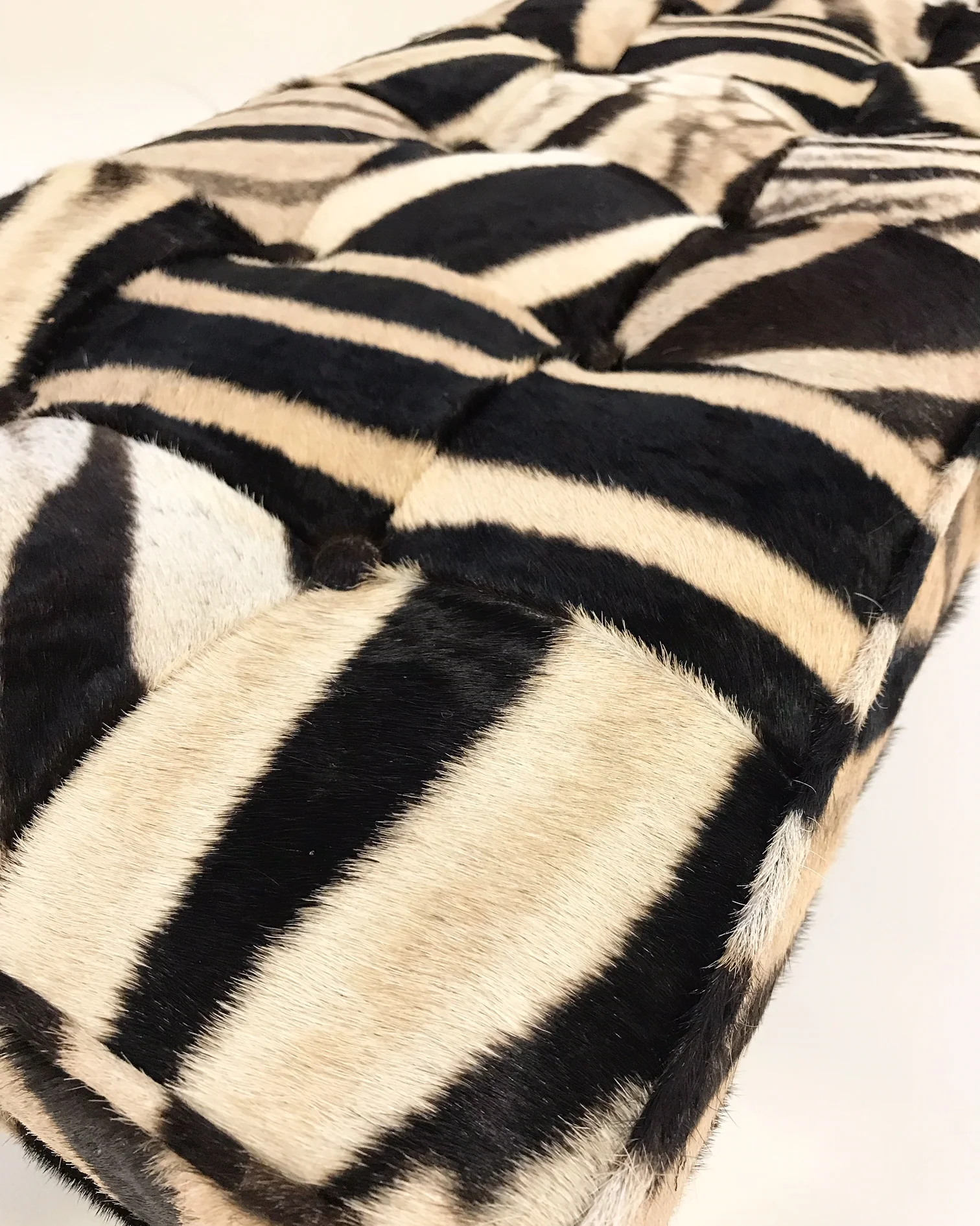 Bench in Patchwork Zebra Hide - Image 5