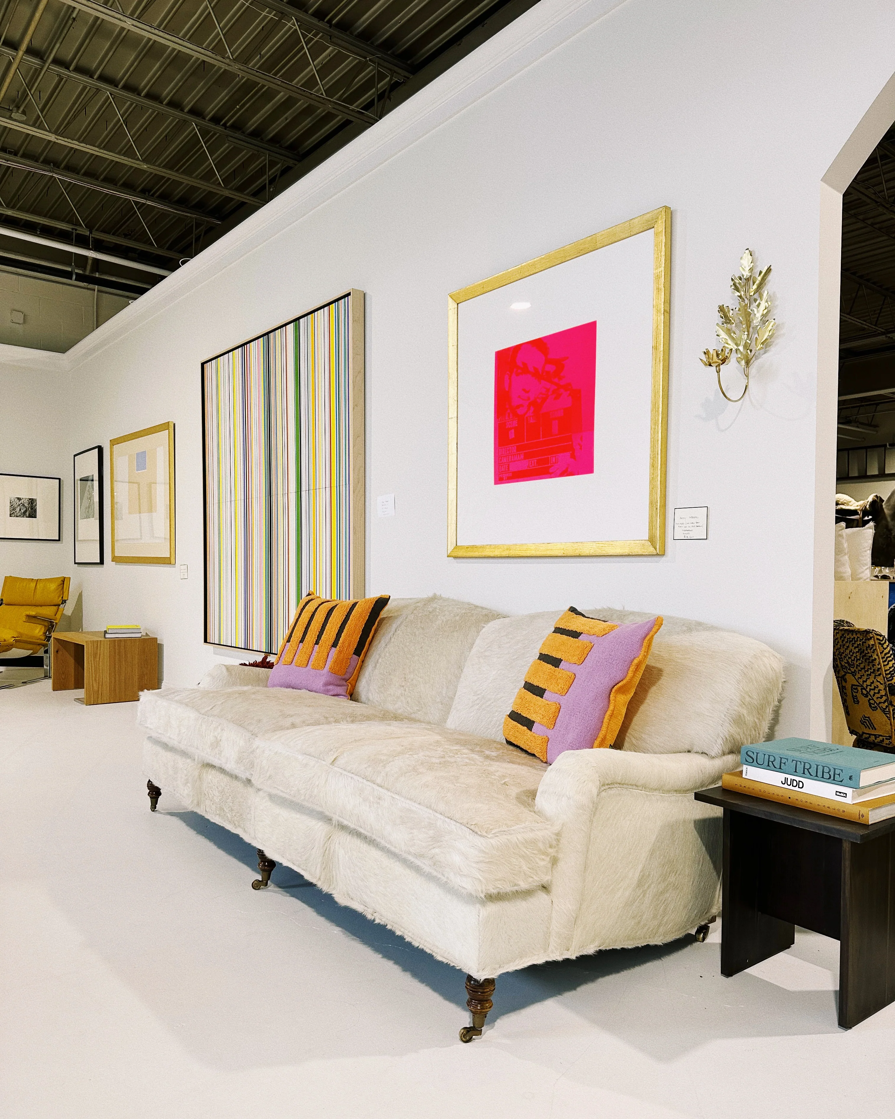 Vintage Signature Sofa in Brazilian Cowhides - Image 3