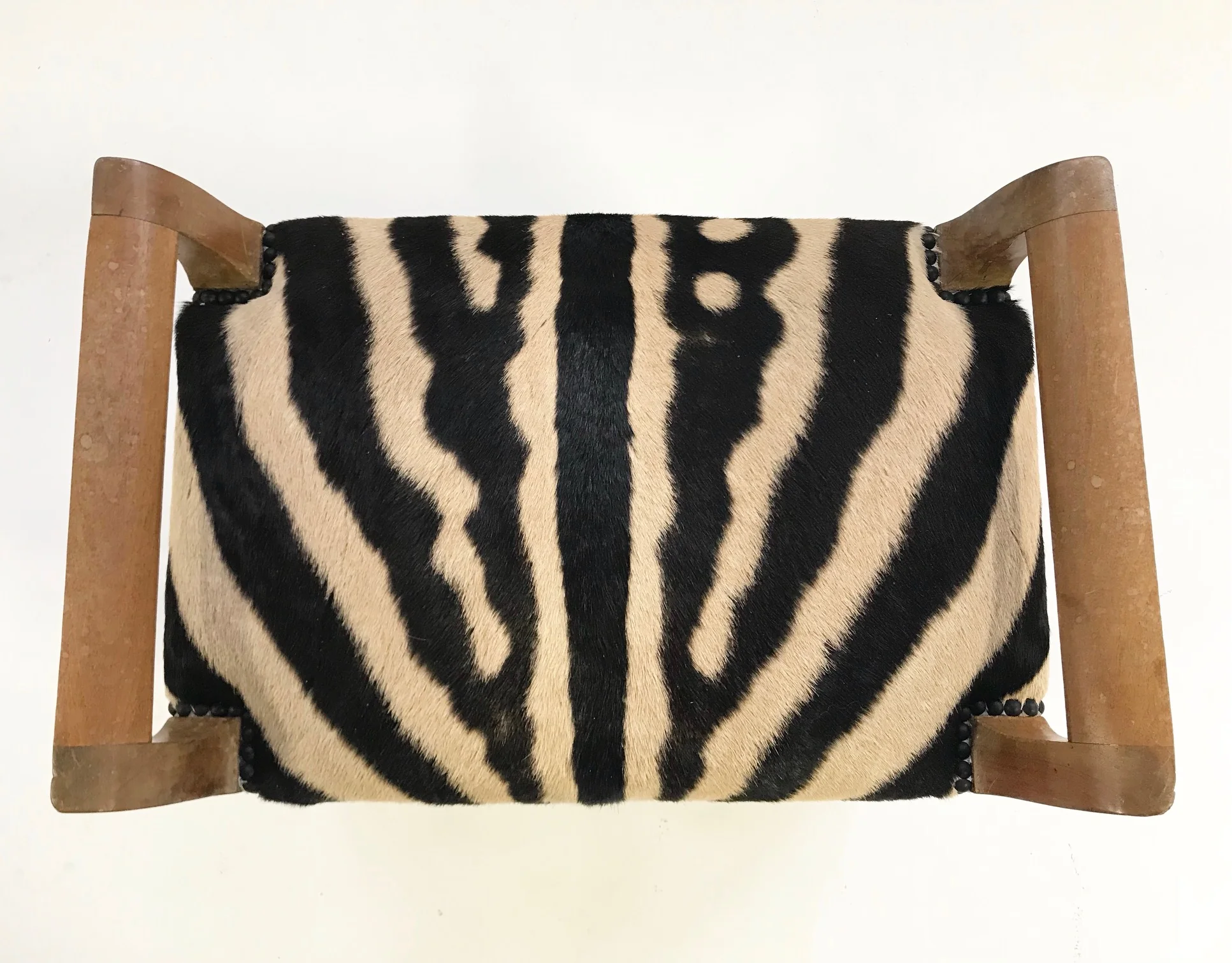 Small Bench in Zebra Hide - Image 3