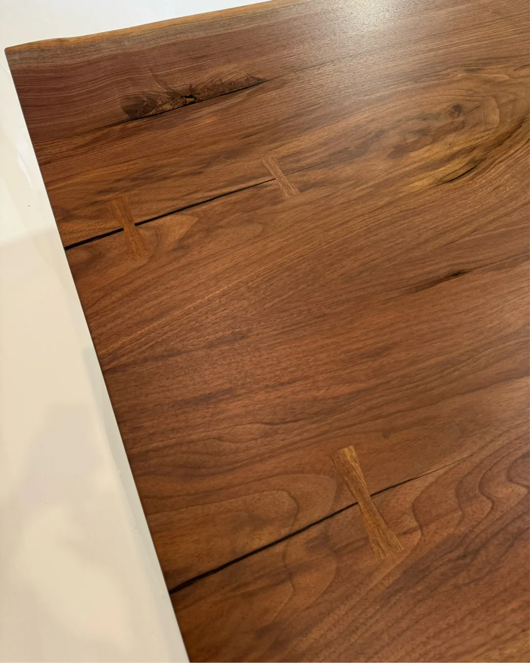 Walnut Trestle Dining Table - Image 2