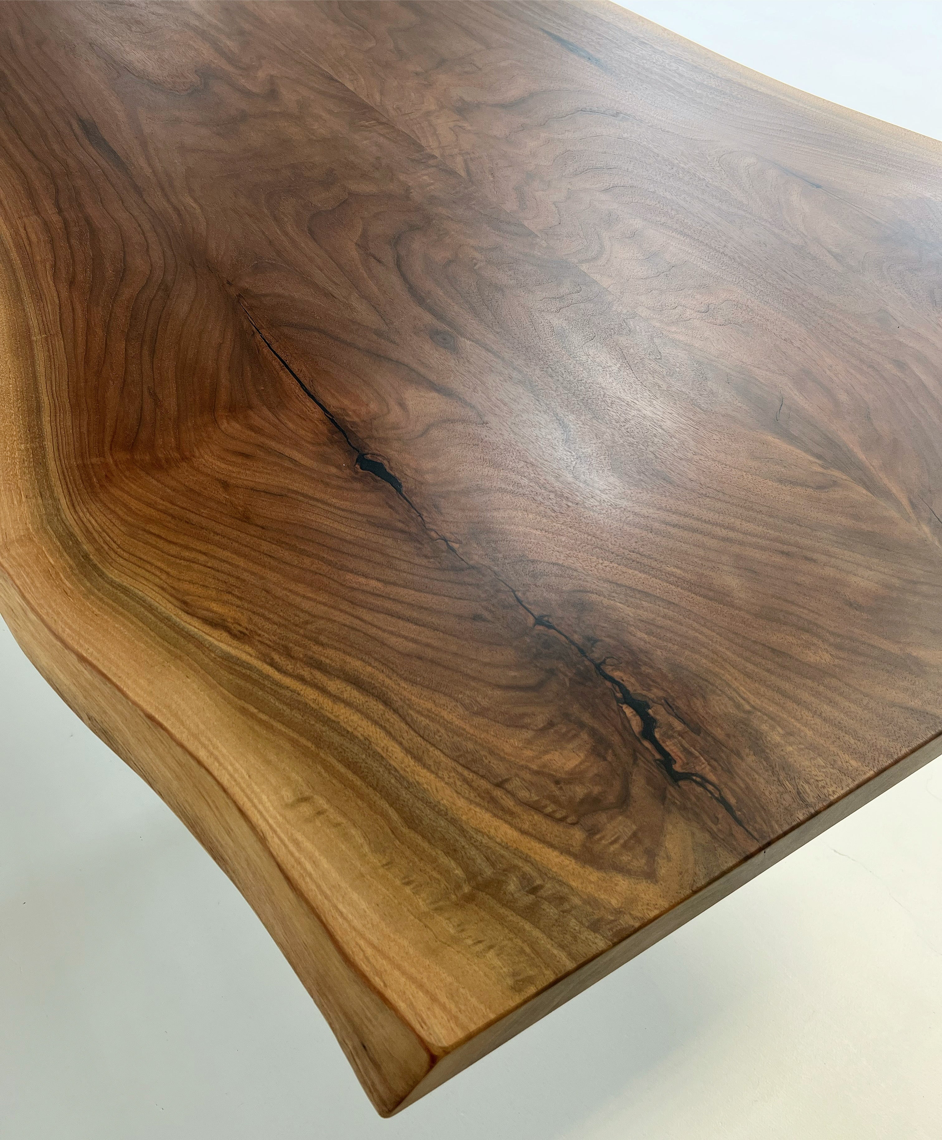 Walnut Trestle Dining Table - Image 14