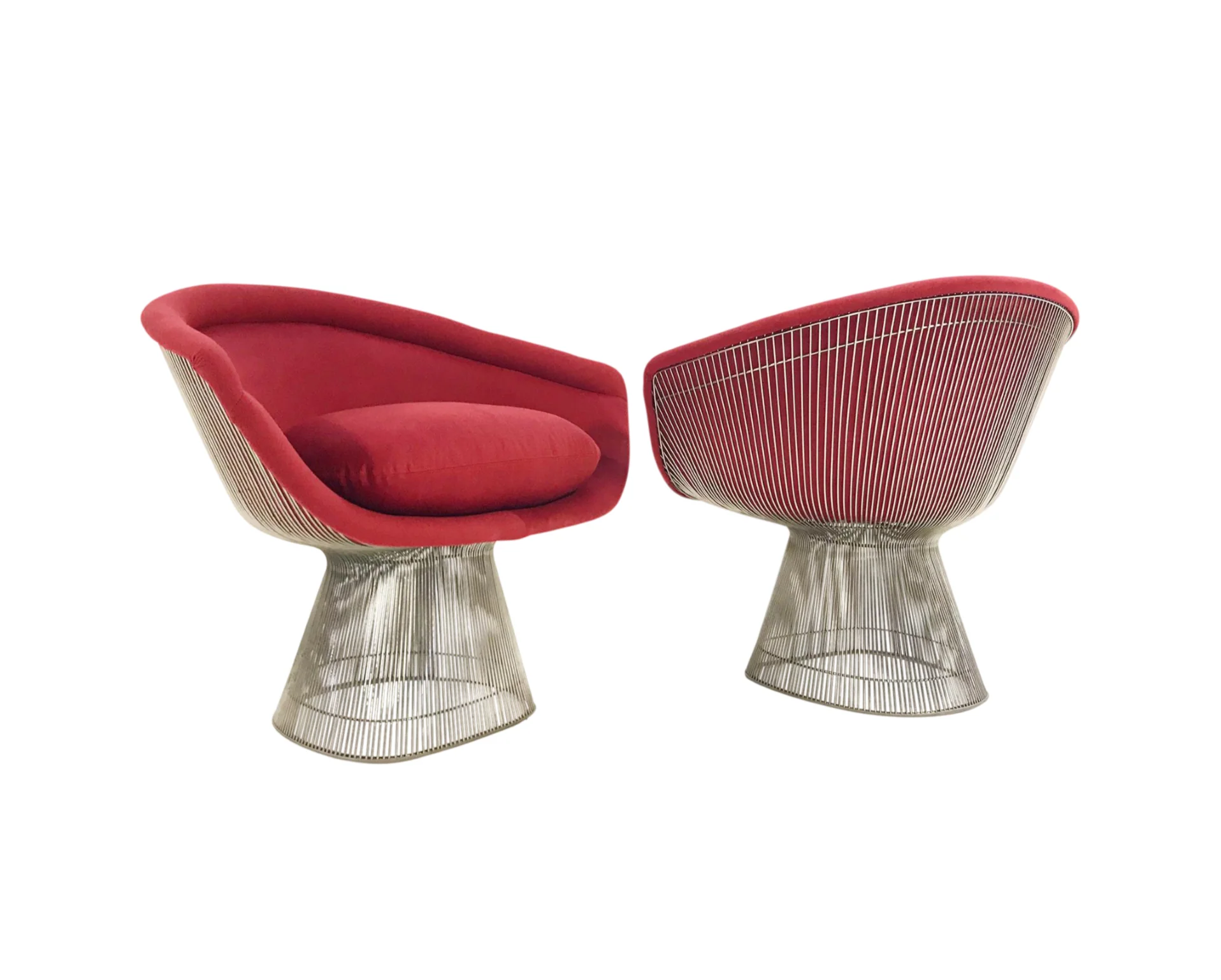 Lounge Chairs in Loro Piana Cashmere, pair - Image 11