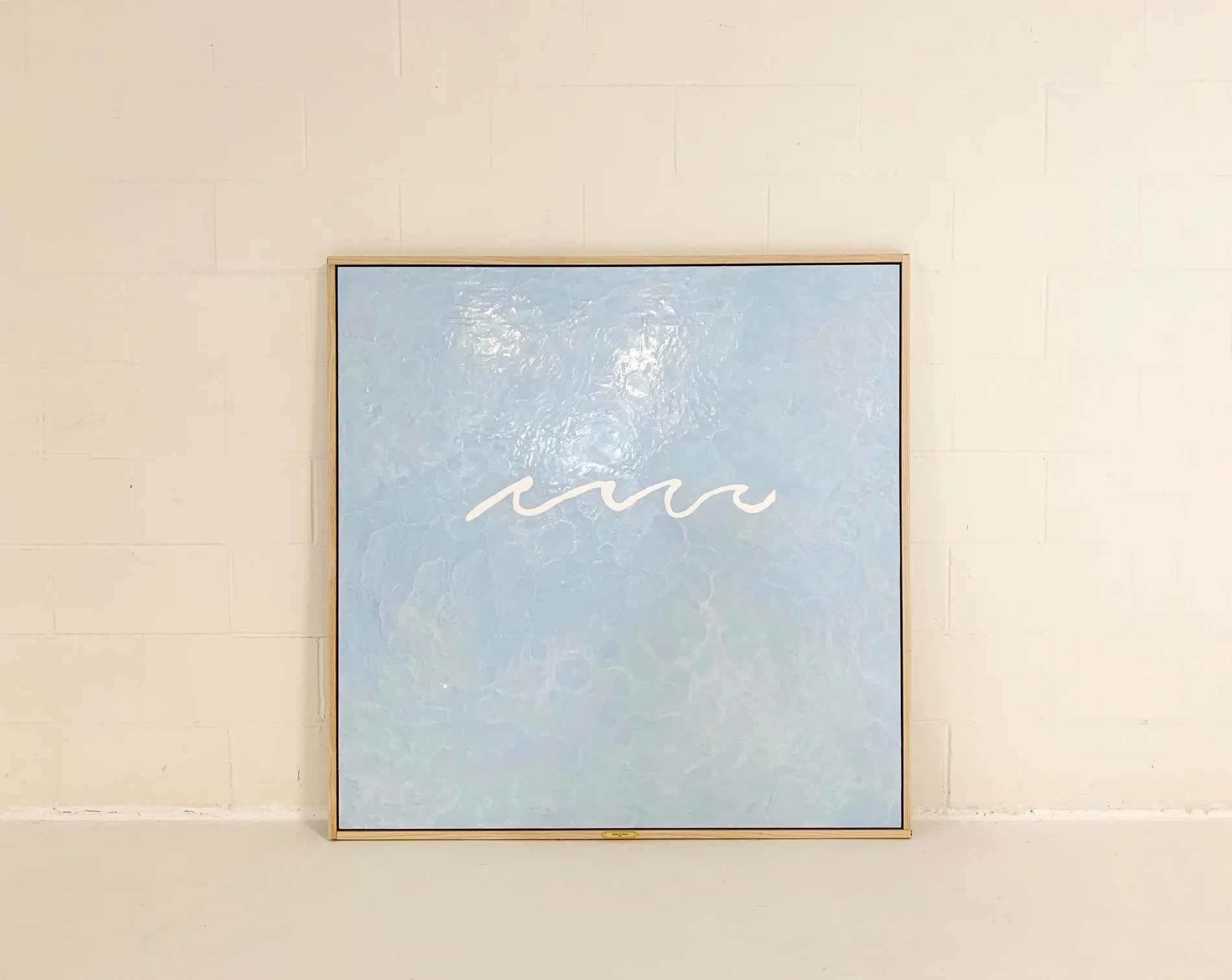 Wave, Blue - Image 3