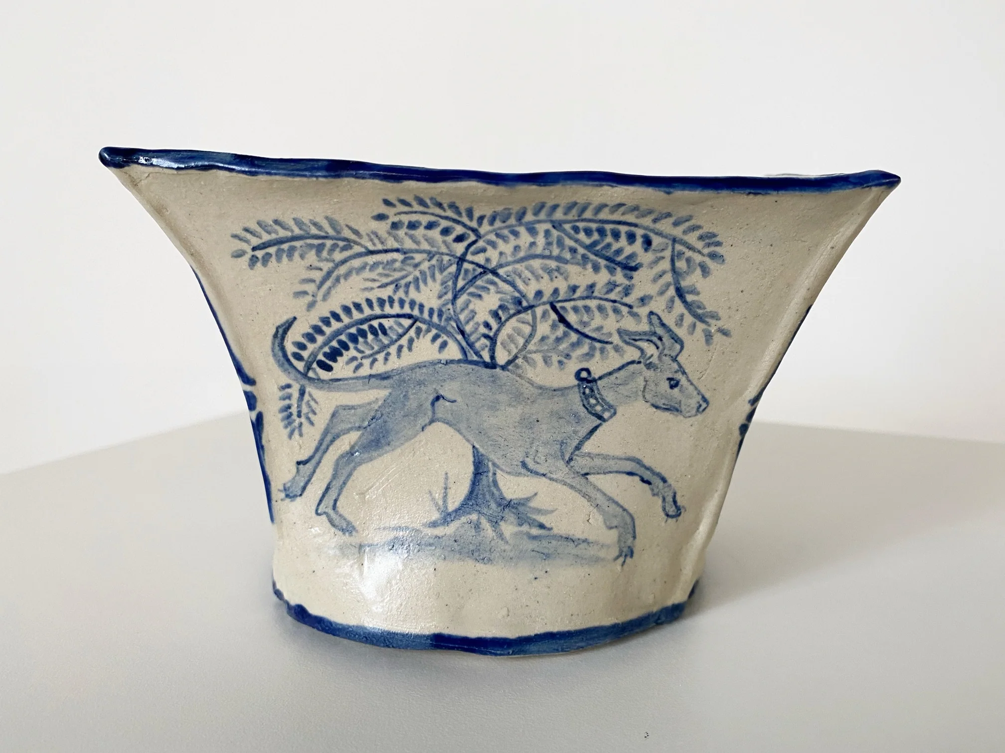 Who's Chasing Who Vase - Image 2