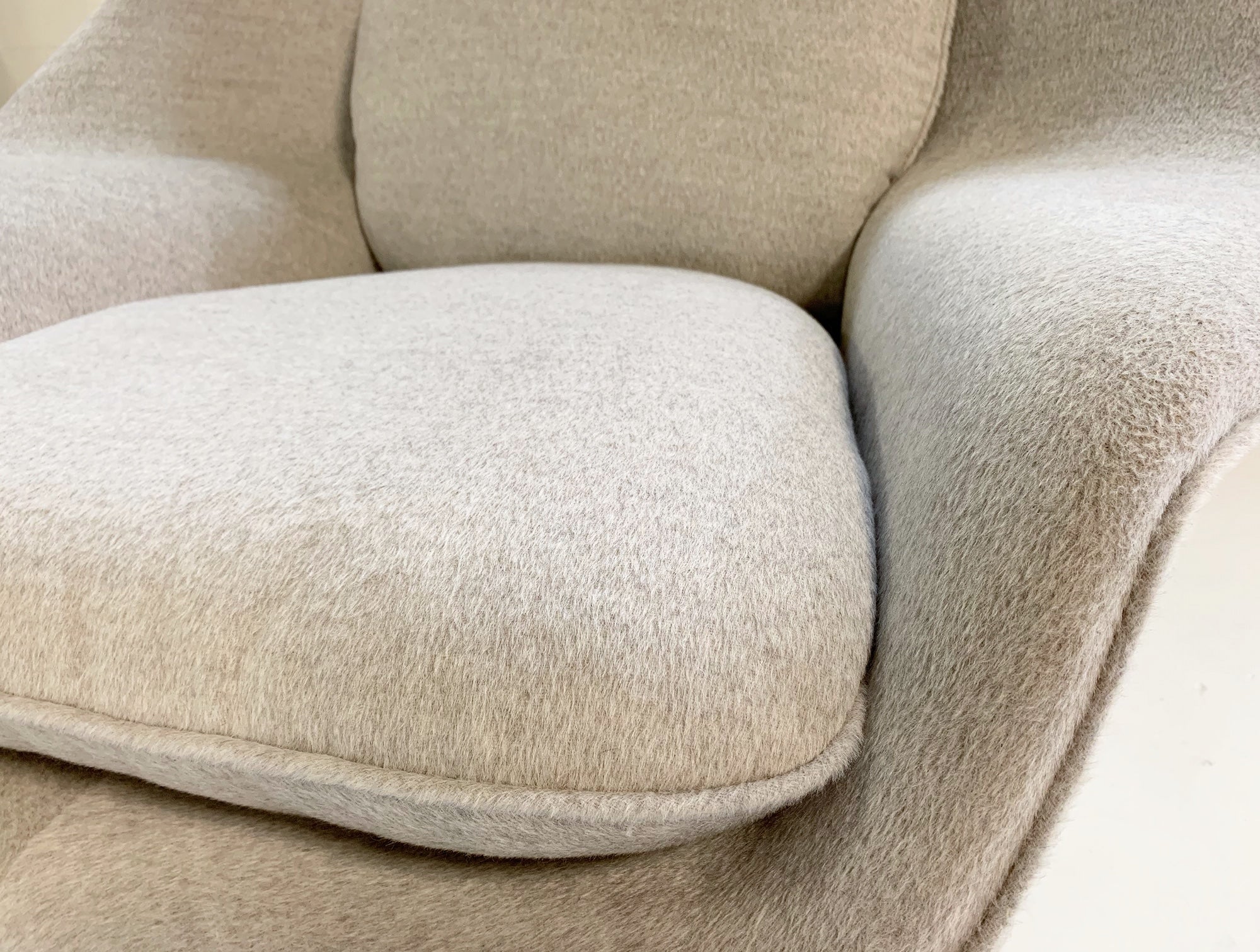 Womb Chair in Loro Piana Alpaca Wool - Image 5