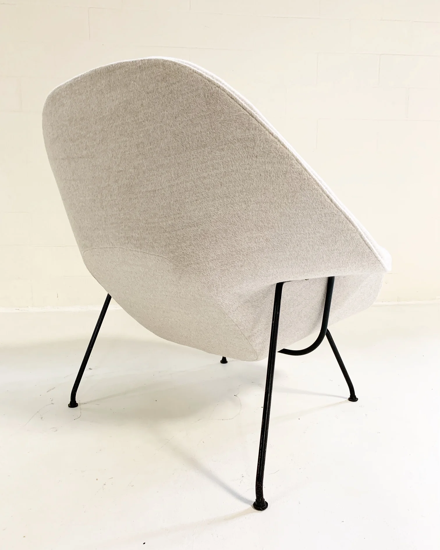 Womb Chair in Loro Piana Alpaca Wool - Image 8