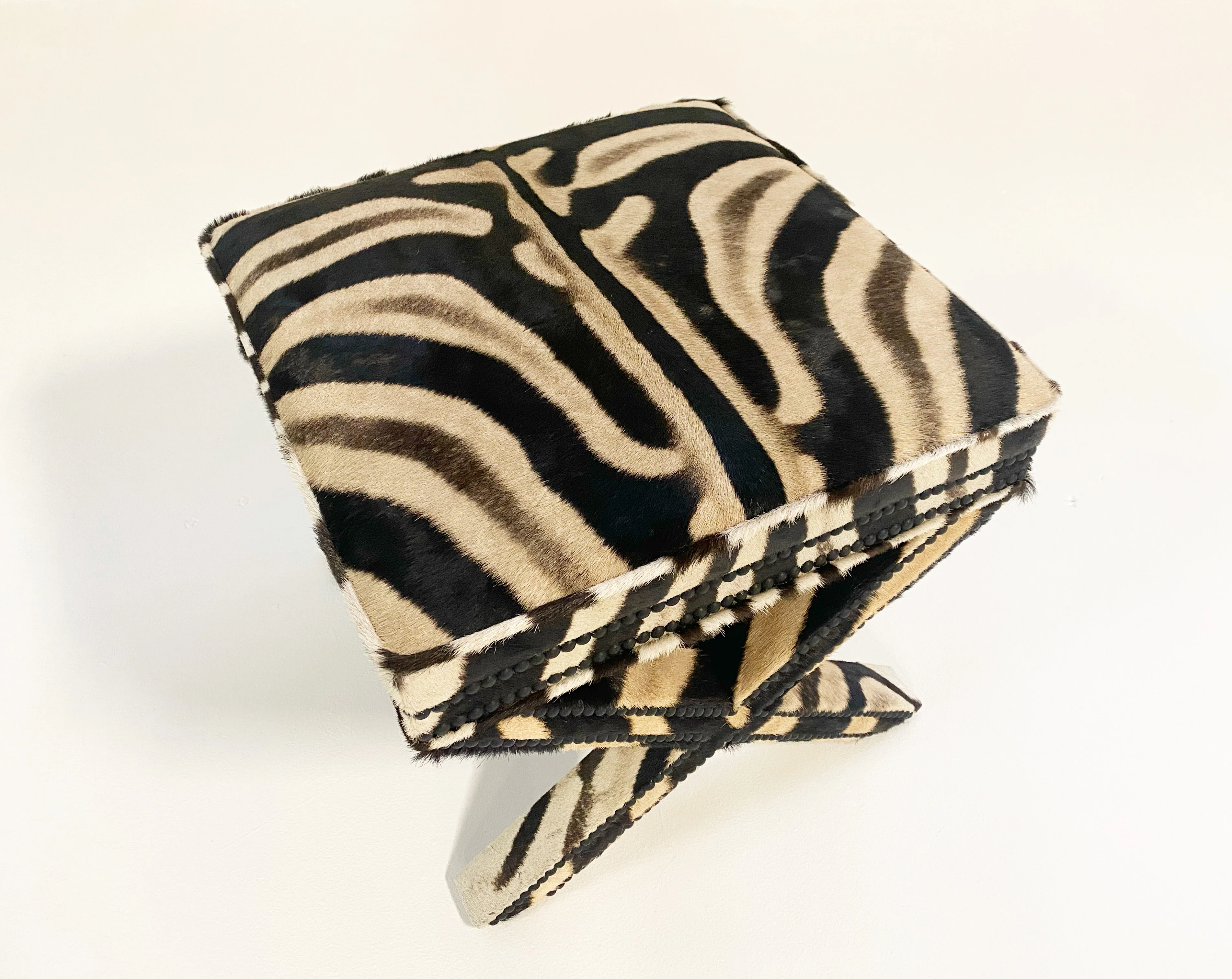 X Bench in Zebra Hide - Image 2