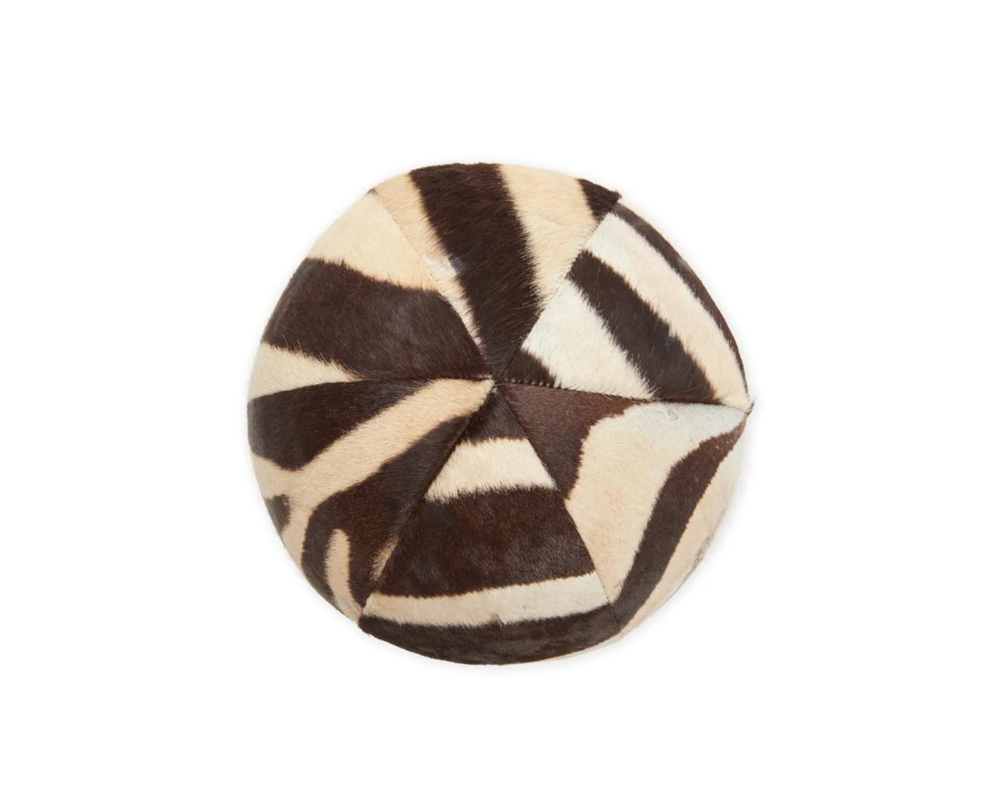 Zebra Ball Pillow, 12" - Image 3